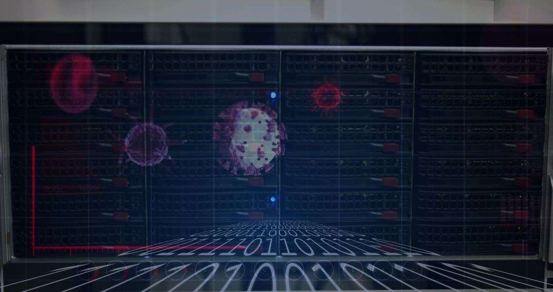 Digital Analytics Interface with Coronavirus Visualization