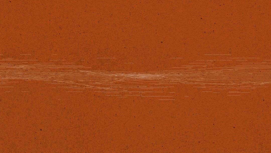 Burnt Orange Texture with Fine Horizontal Lines