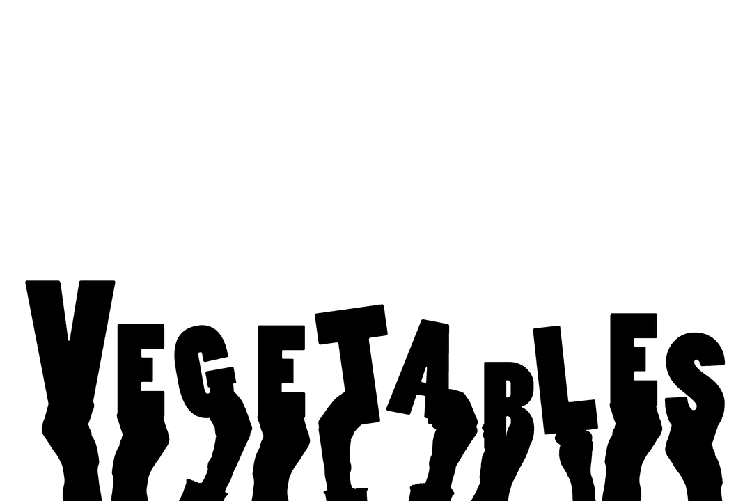 Transparent Hands Holding Fresh Vegetables Illustration PNG