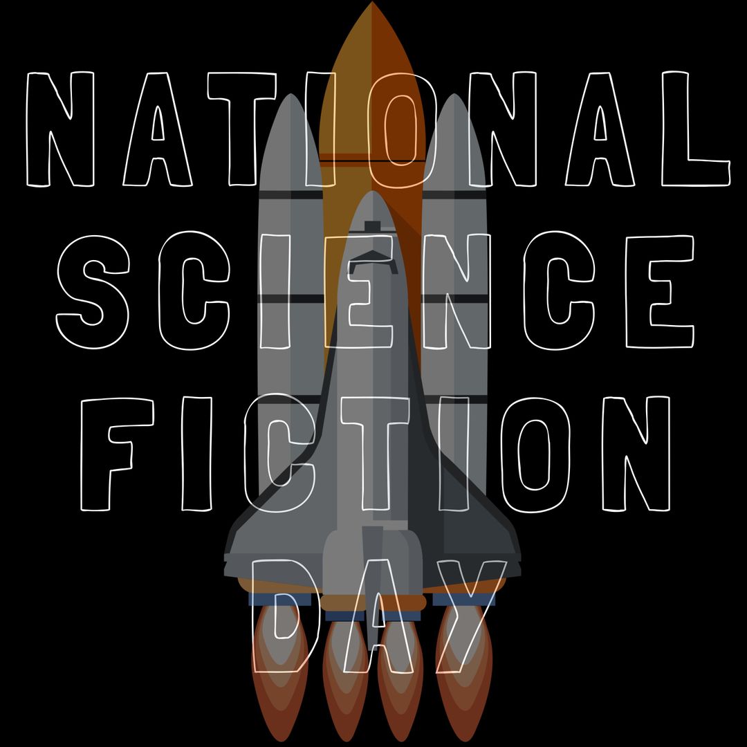 Rocket Launch Celebrating National Science Fiction Day