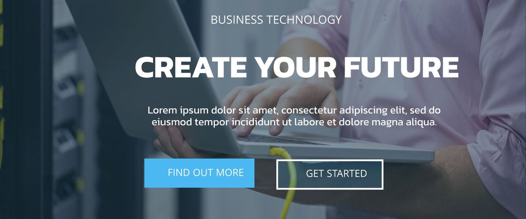 Professional Growth with Laptop Typing for Business Ambitions