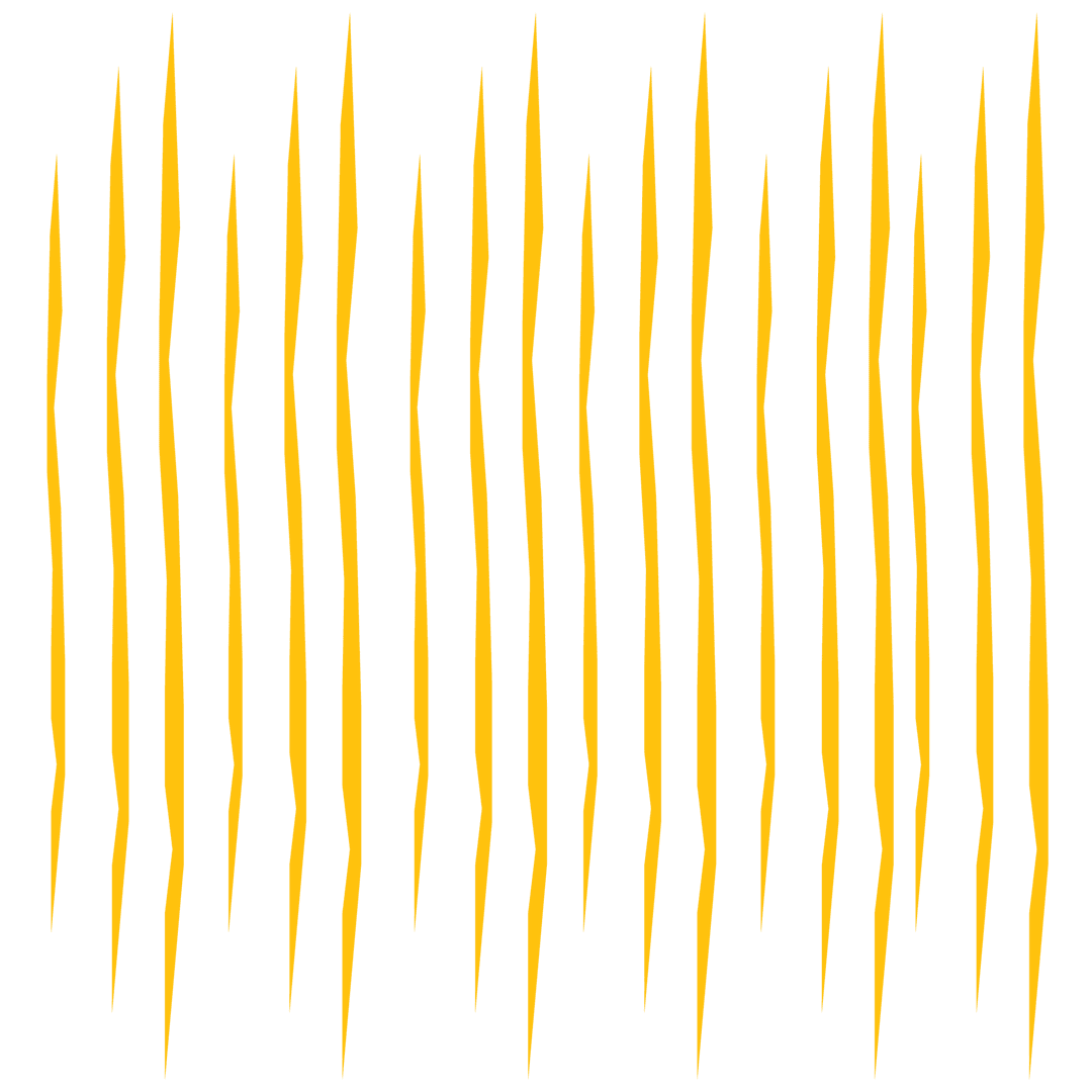 Orange Vertical Lines on Transparent Background for Creative Designs