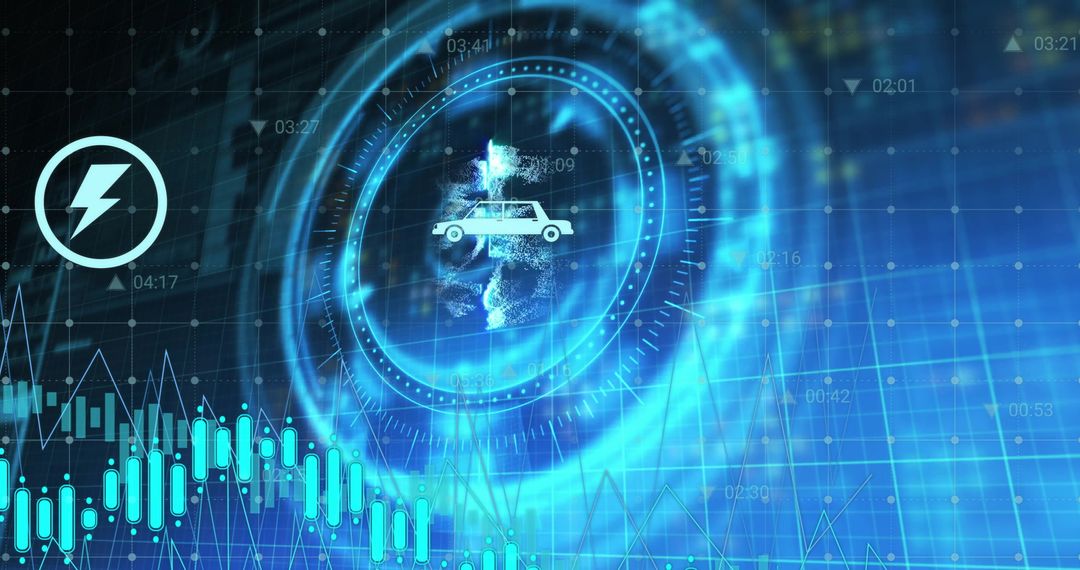 5G Technology Digital Interface for Modern Data Processing