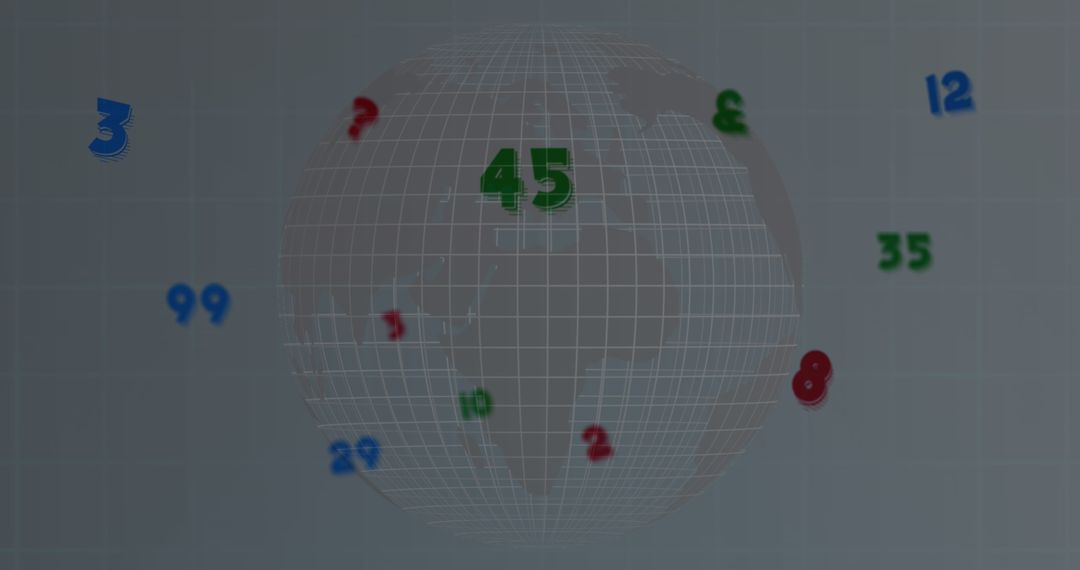 Digital Global Connections Network in Data Processing