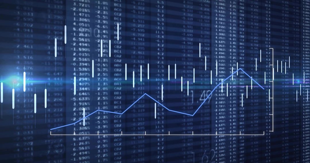 Digital Trading Interface Displaying Market Movements