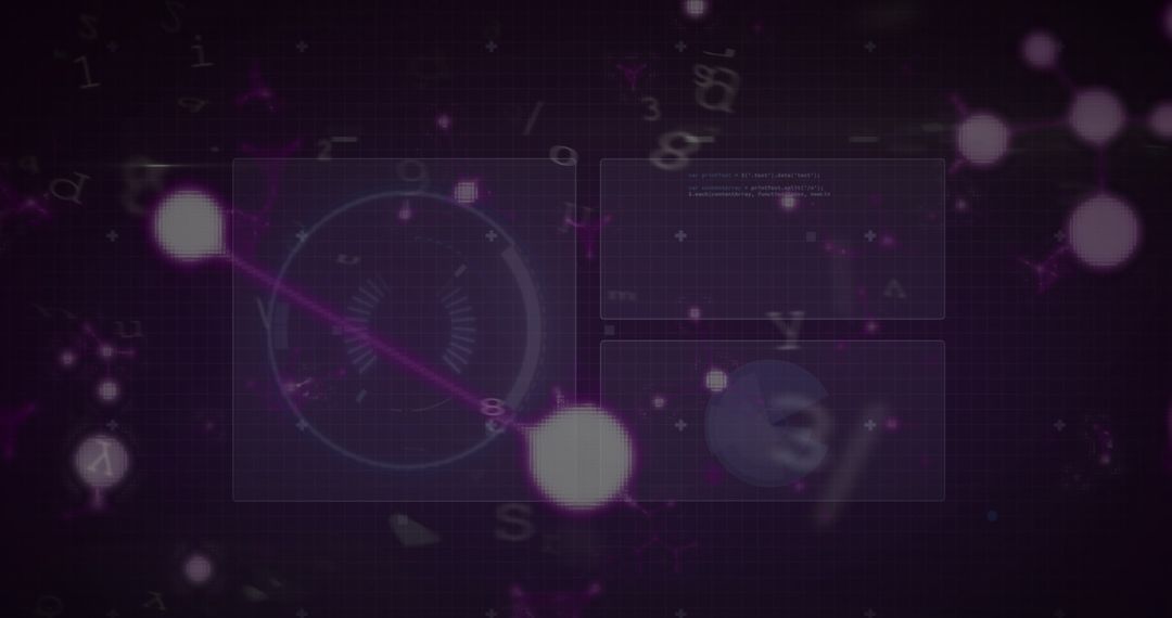 Cybersecurity Concept Featuring Digital Lock and Circuit Board Elements