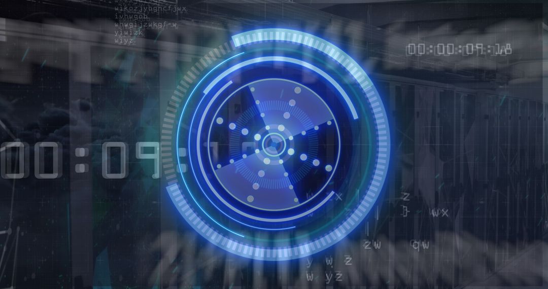 Digital Data Analytics Visualized with Futuristic Interface - Free Images, Stock Photos and Pictures on Pikwizard.com