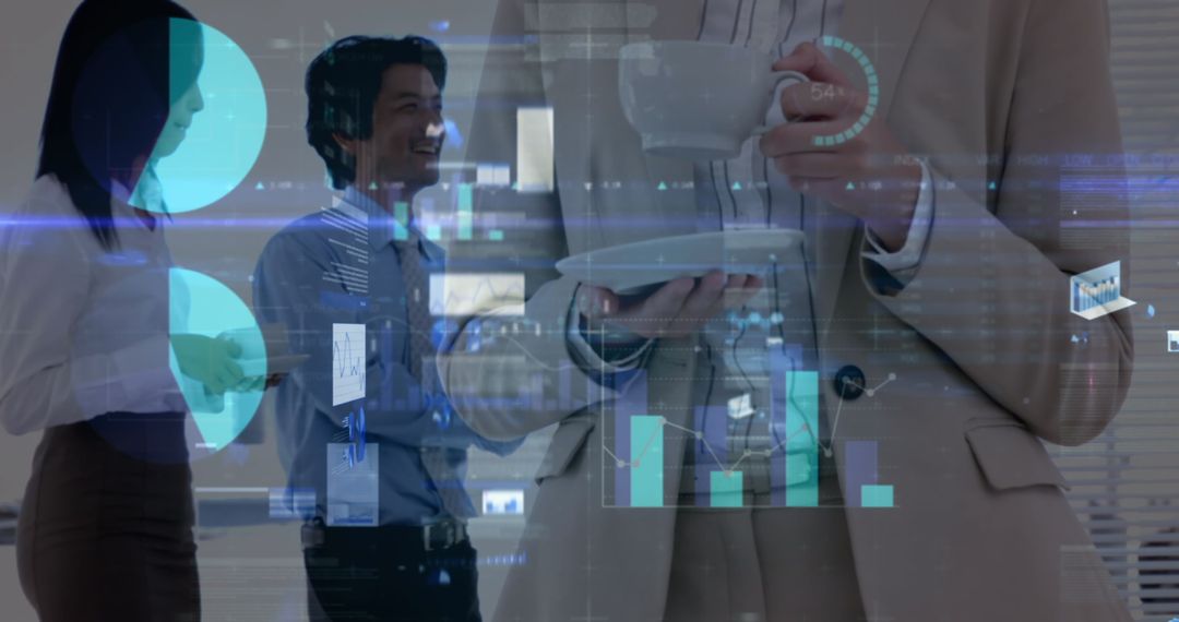 Digital Financial Data Overlapping with Business Meeting Concepts