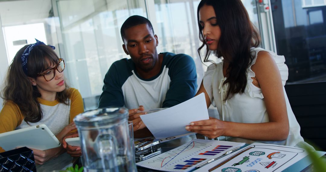 Diverse Professionals Collaborating on Business Strategy and Growth Planning