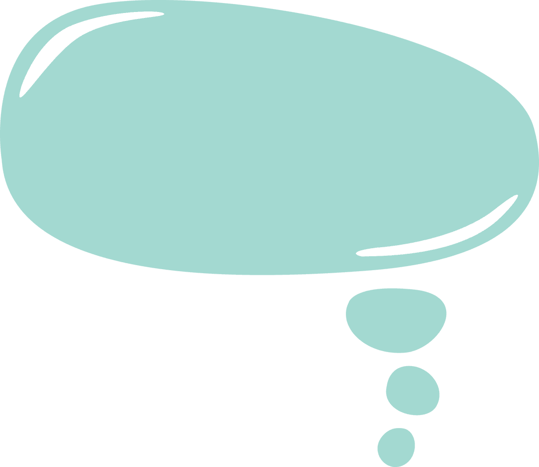 Transparent Green Speech Bubble Vector Design Isolated