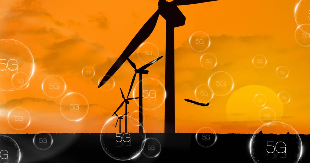 5G Technology Integration with Wind Energy and Aviation