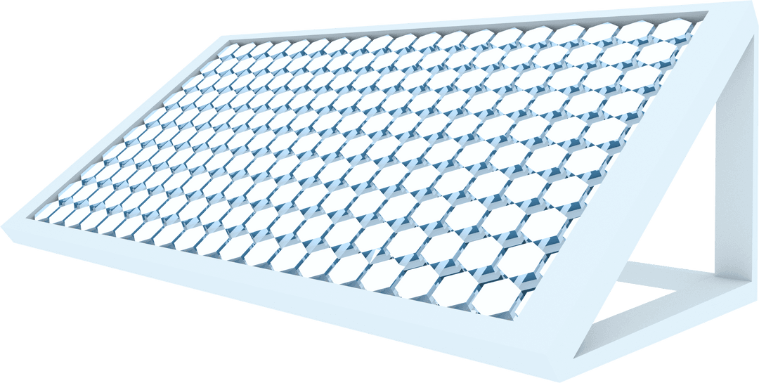 Transparent Solar Panel Modern Illustration for Renewable Energy