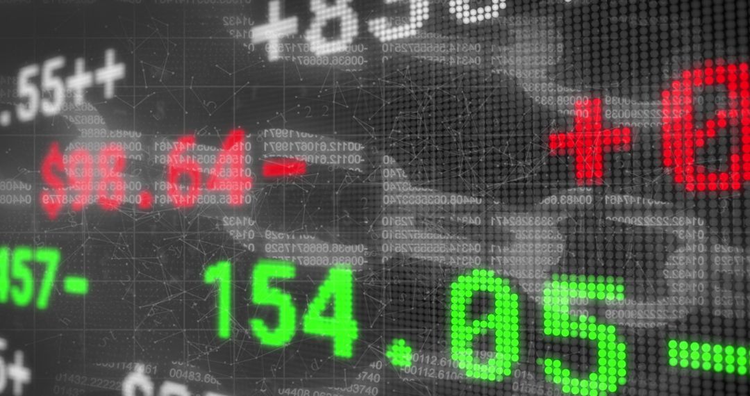 Digital Stock Market Data with Online Security Overlay