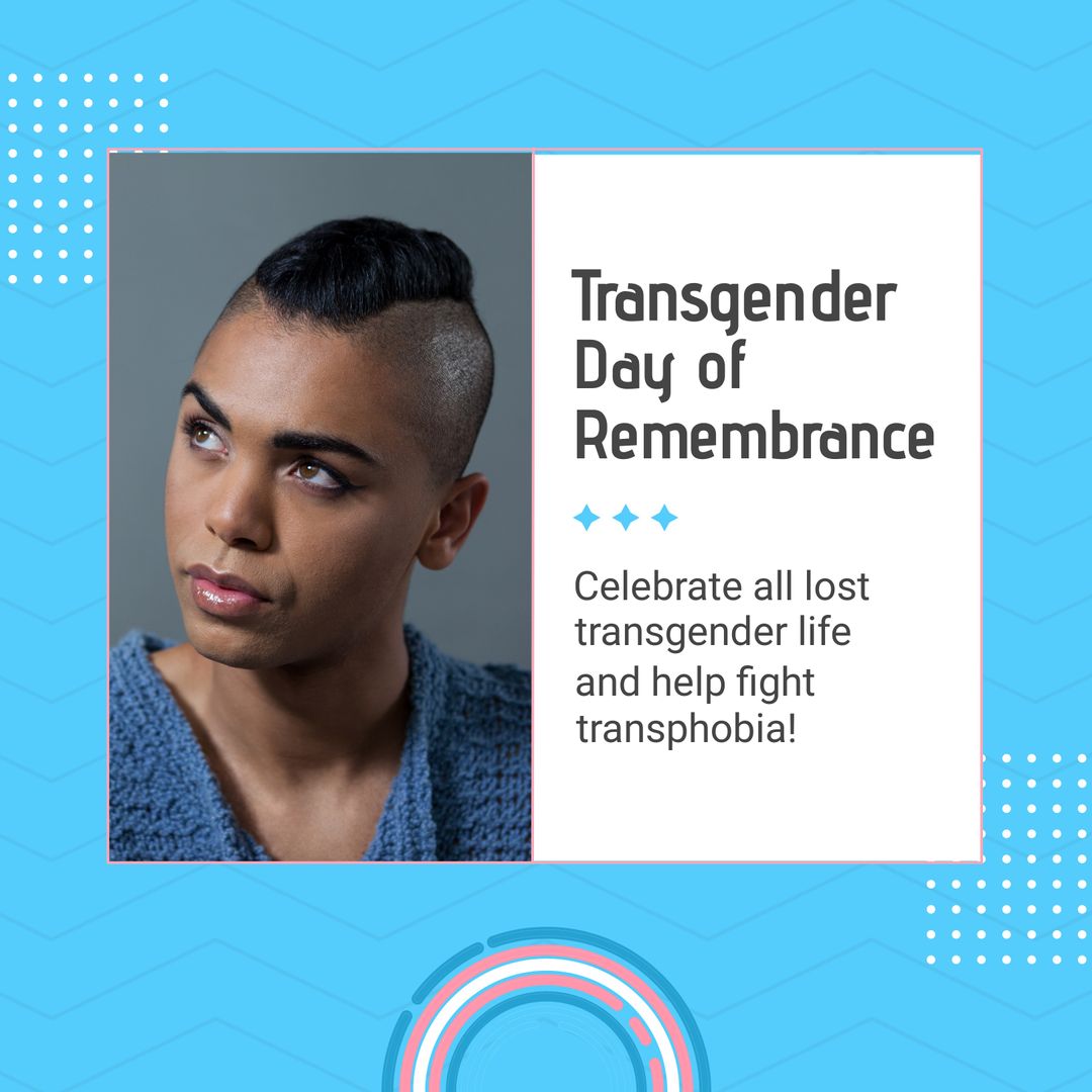 Transgender Day of Remembrance Tribute with Inclusive Message
