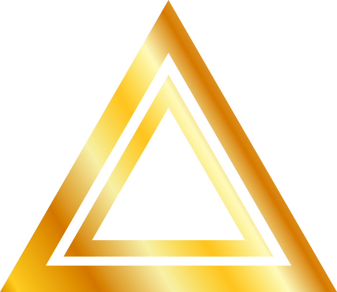 Transparent Golden Geometric Triangle Vector Illustration - Download Free Stock Images Pikwizard.com