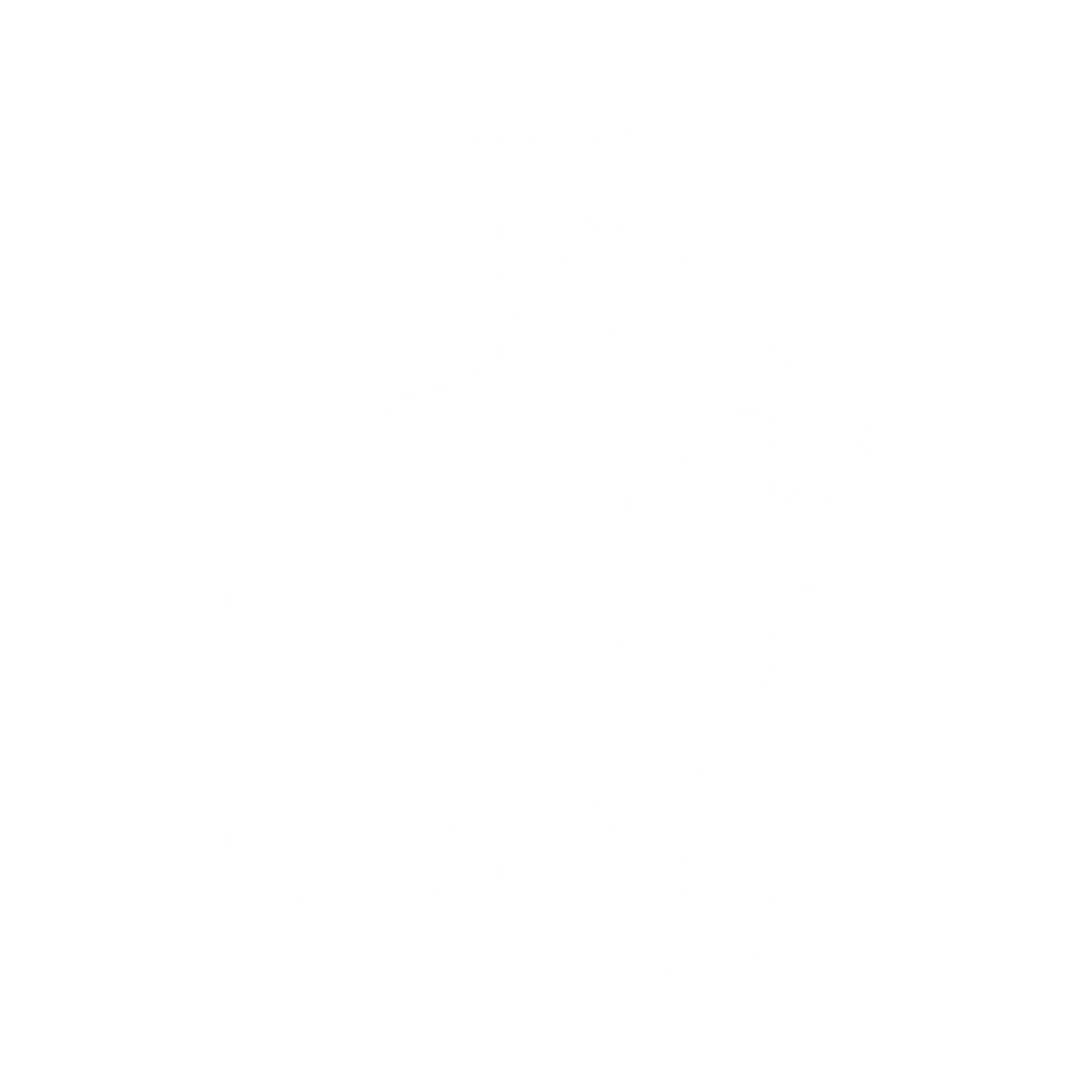 White Outline Bunny Illustration on Transparent Background - Download Free Stock Images Pikwizard.com