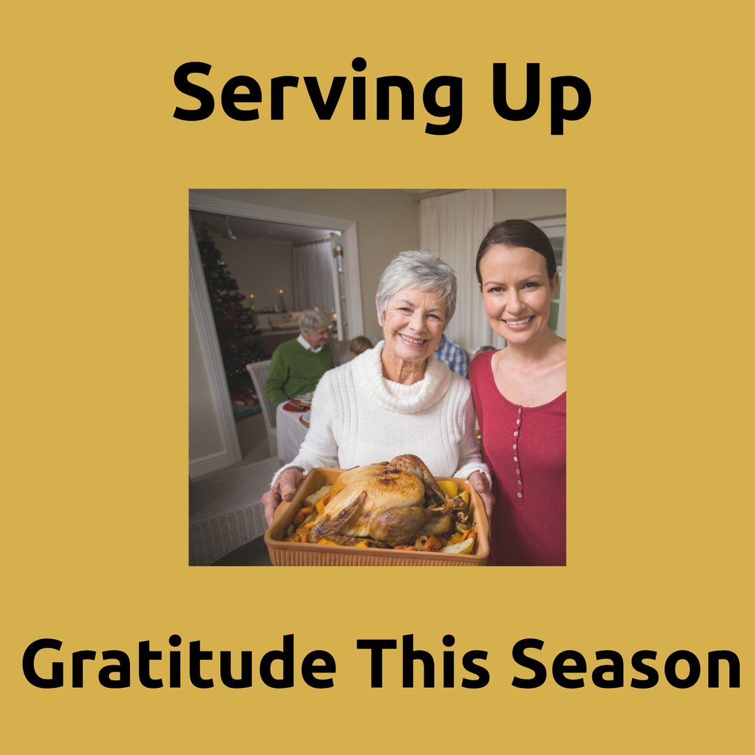 Generations Uniting Over Thanksgiving Feast Preparation at Home