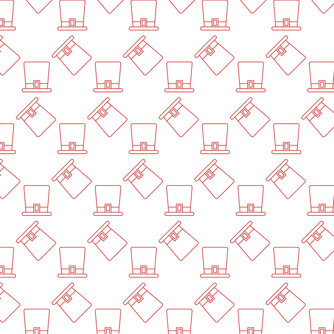 Red Hats Icon Pattern on Transparent Background Concept - Download Free Stock Images Pikwizard.com