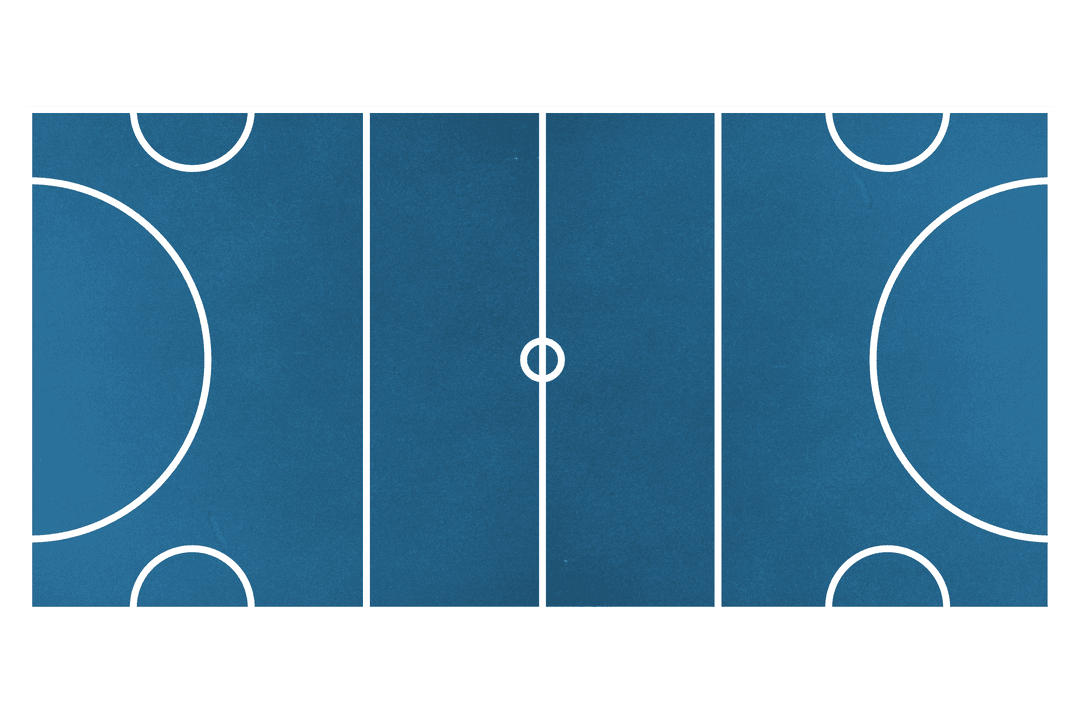 Transparent Blue Sports Stadium Field Vector