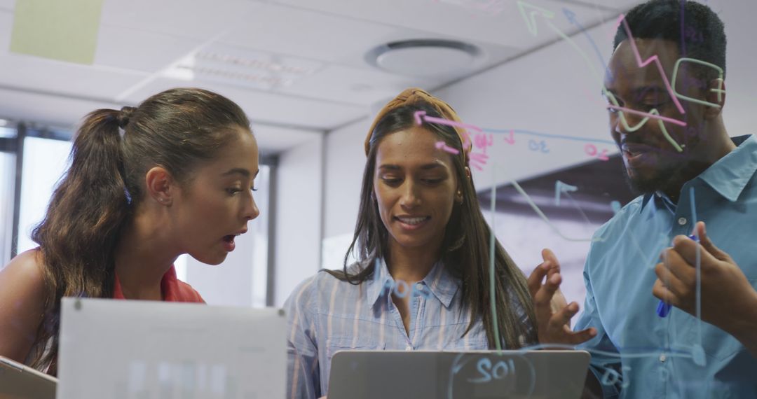 Team Collaboration Brainstorming Innovative Solutions