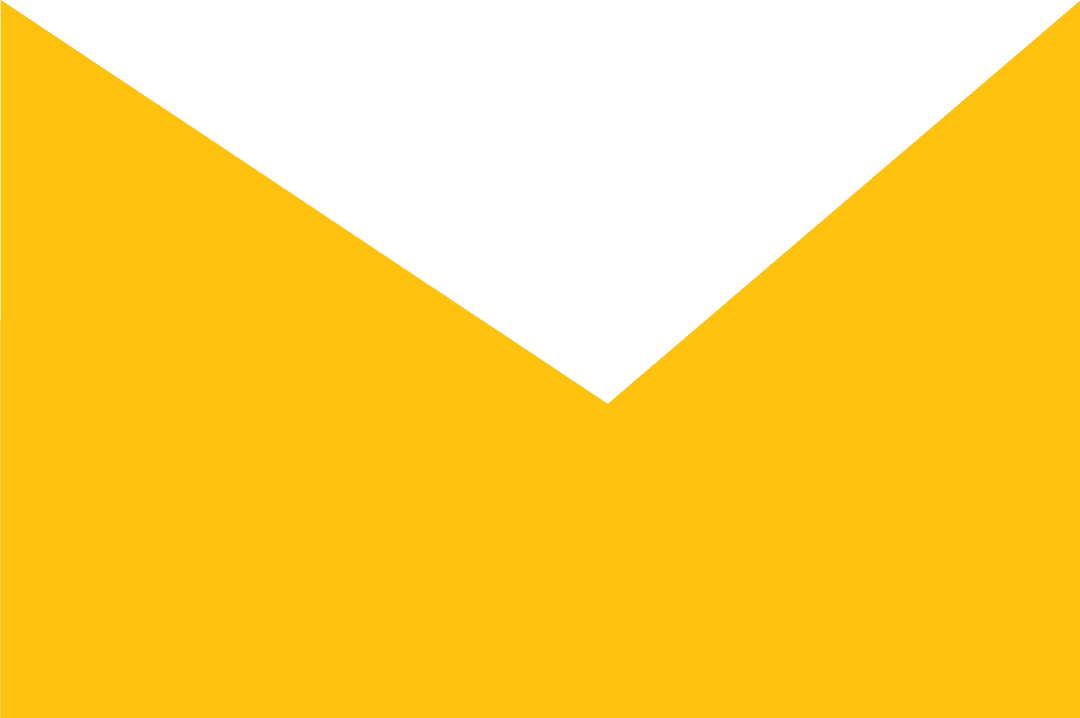 Geometric Yellow with Black Triangle Transparent Graphic Design