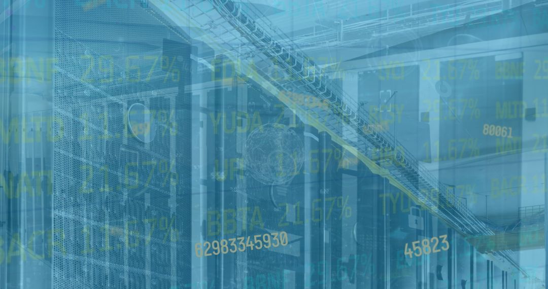 Data Processing and Digital Interface in a Server Room Context