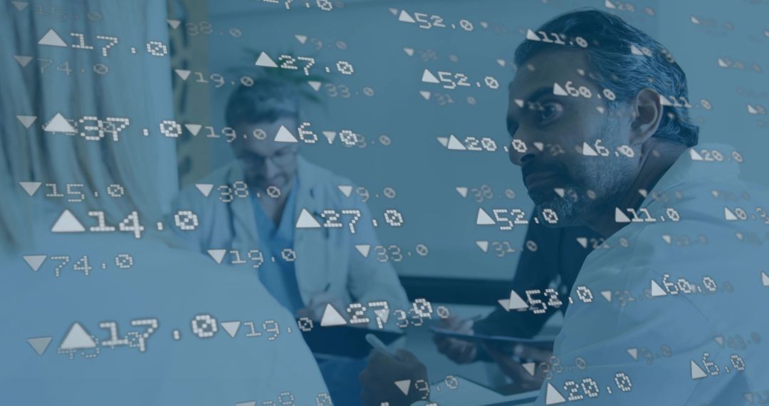 Medical Specialists Analyzing Data in Modern Conference