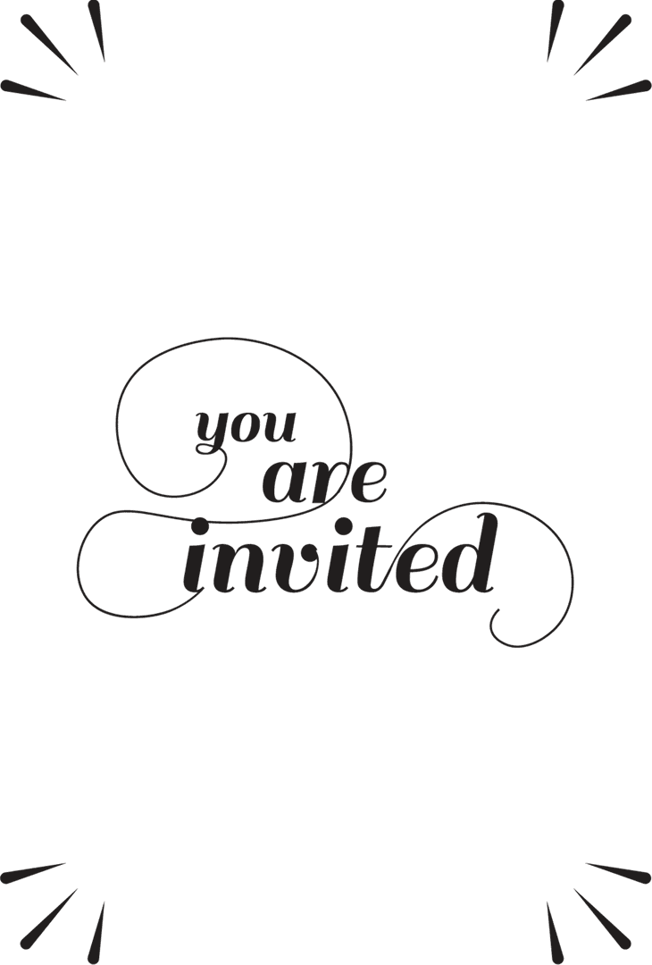 Transparent Invitation Text Overlay Vector Design - Download Free Stock Images Pikwizard.com