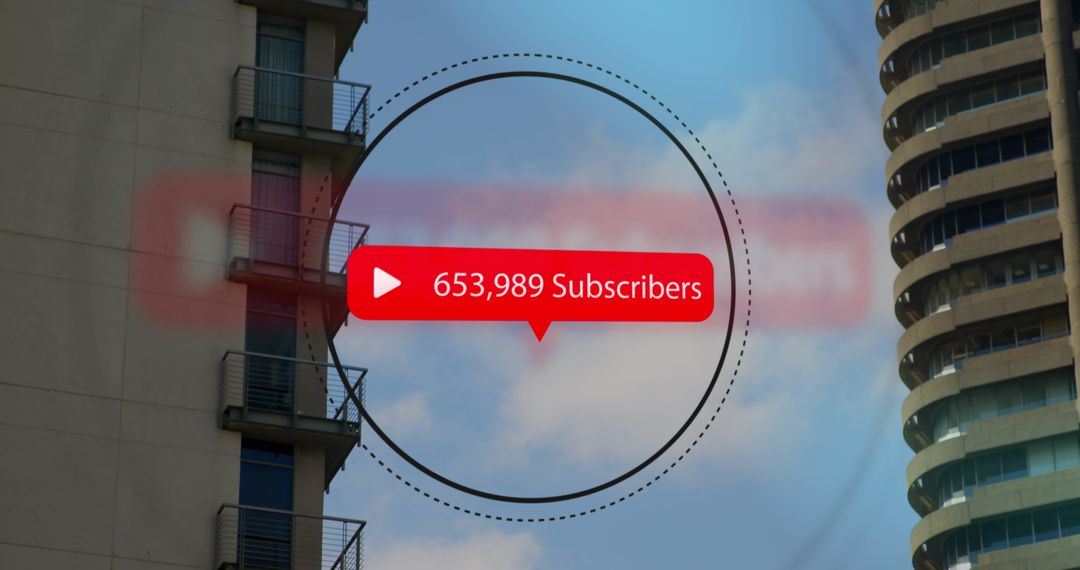 Digital Subscribers Interface over Urban Landscape