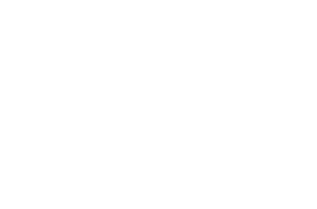 Interlocking Geometric White Shapes on Transparent Background