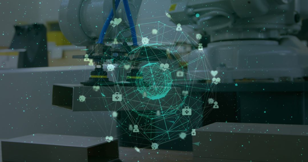 Digital Network with Robotic Automation in Modern Laboratory