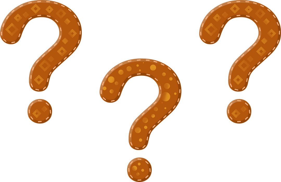 Transparent Close-up of Cookie Style Question Mark Vector Design - Download Free Stock Images Pikwizard.com