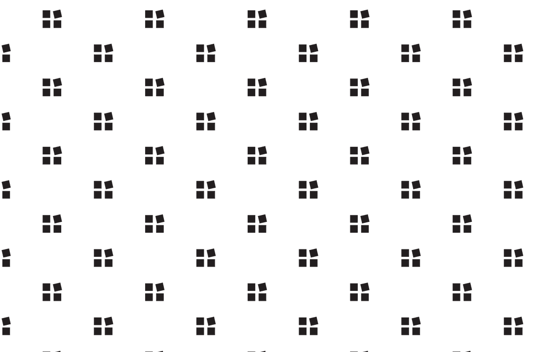 Pattern of Black Squares on Transparent Background for Design Uses