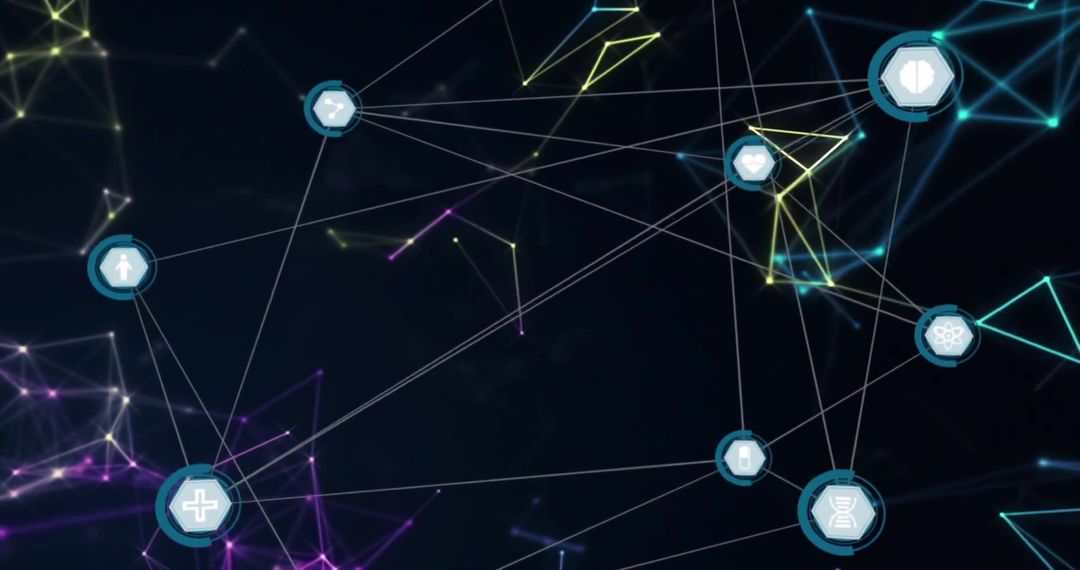 Digital Global Network with Healthcare and Technology Connections