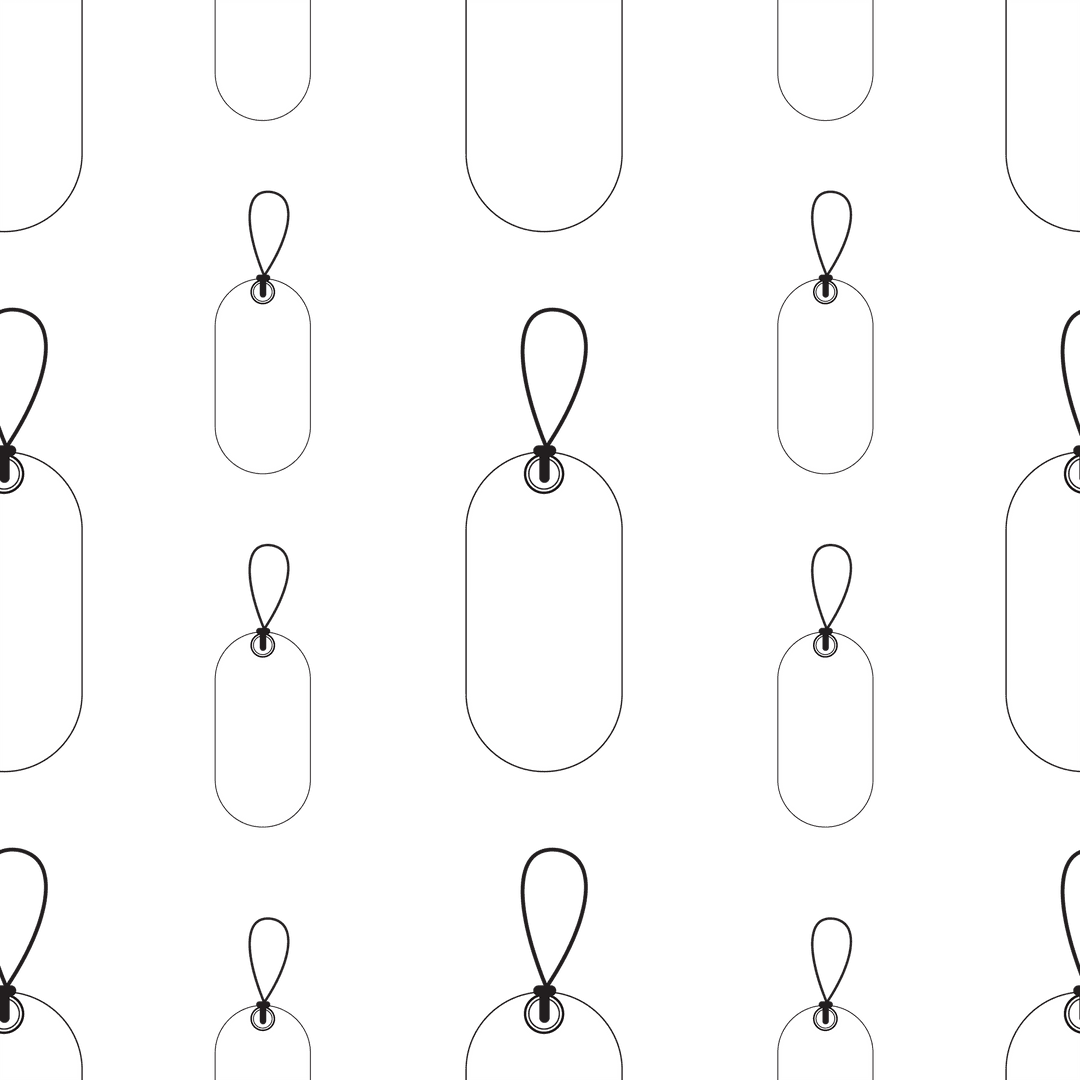 Transparent Geometric Pattern with White Tags and Loops - Download Free Stock Images Pikwizard.com