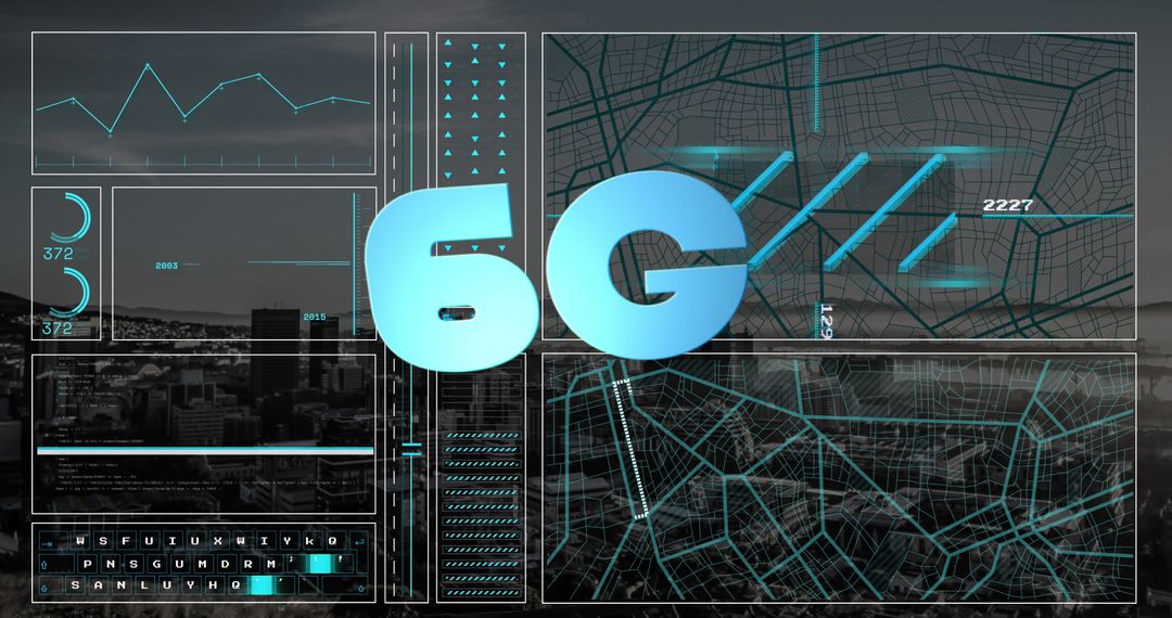 Futuristic 6G Network Data Interface and Digital Connectivity