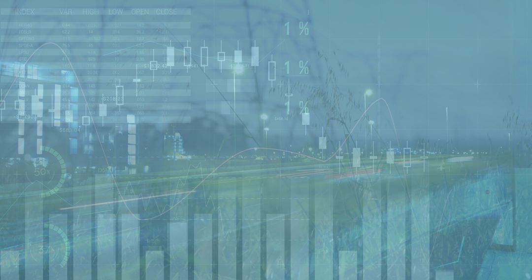 Sustainable Energy Future with Digital Data Overlay