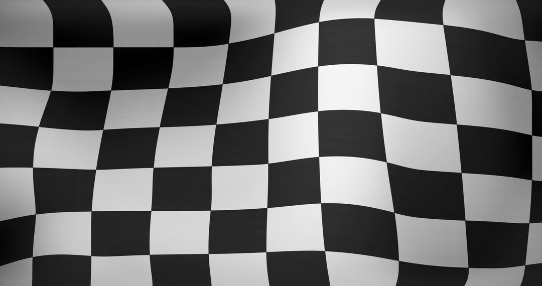 Waving Checkered Black and White Finish Line Flag in Close-Up - Free Images, Stock Photos and Pictures on Pikwizard.com