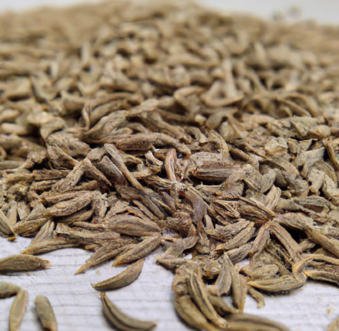 Pile of Dried Caraway Seeds in Close-Up View - Free Images, Stock Photos and Pictures on Pikwizard.com
