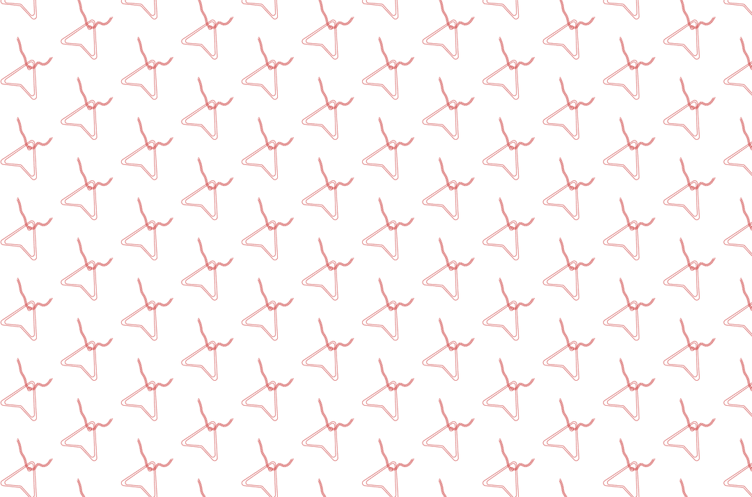 Seamless transparent red label pattern design vector