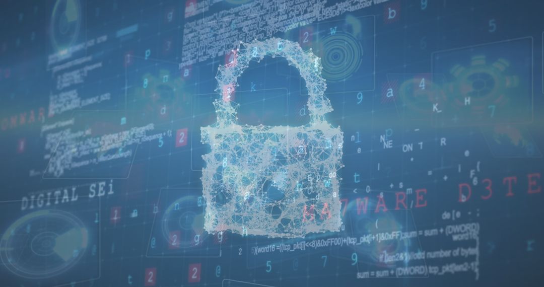 Digital Lock and Data Encryption in Cybersecurity