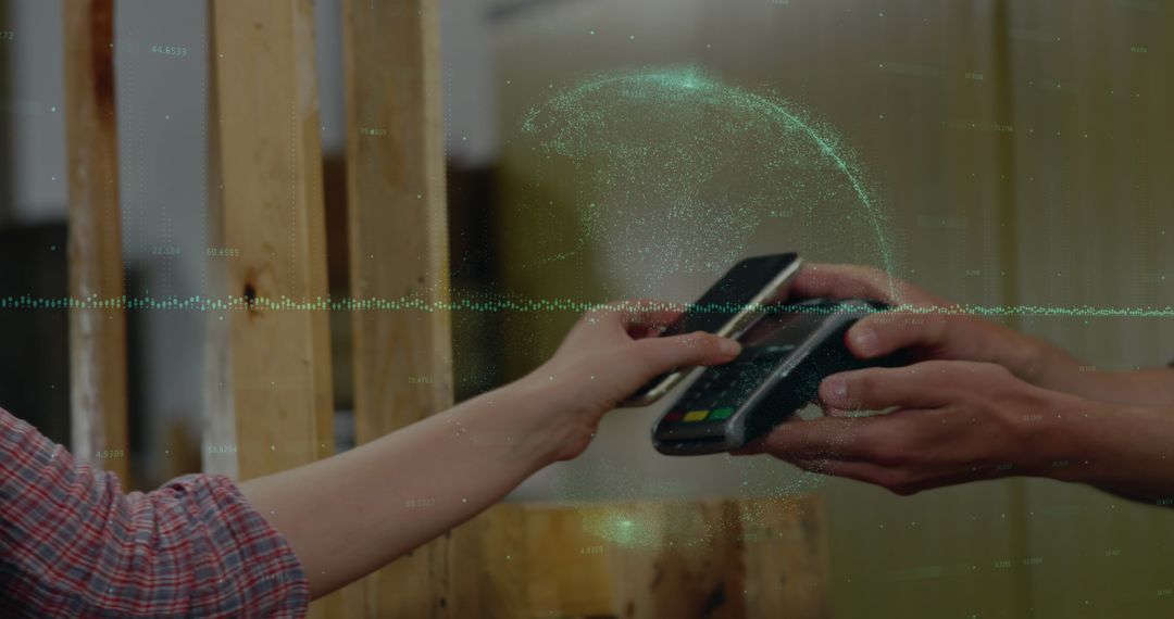 Digital Payment Transfer with Data Overlay