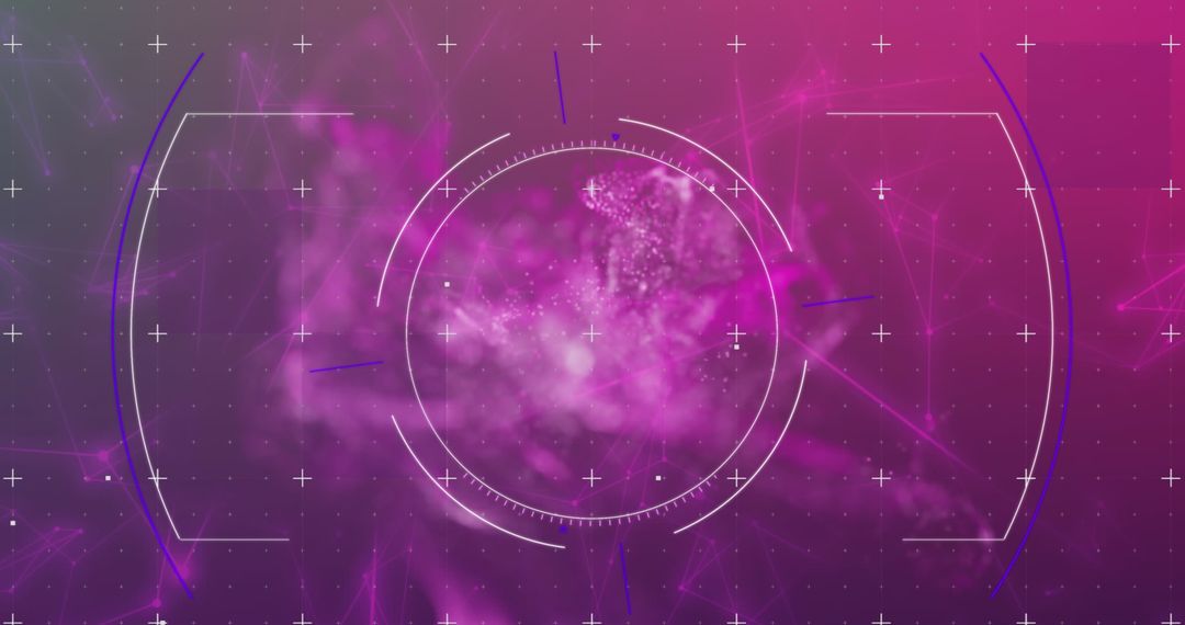 Digital Scope Scanning Abstract Network Connections