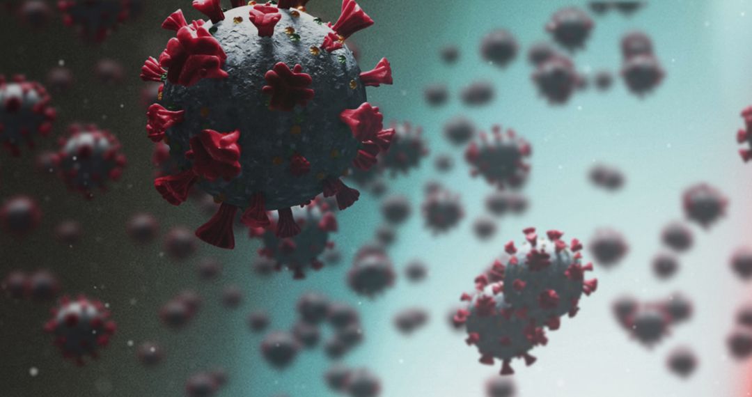 3D Visualization of COVID-19 Virus Cells