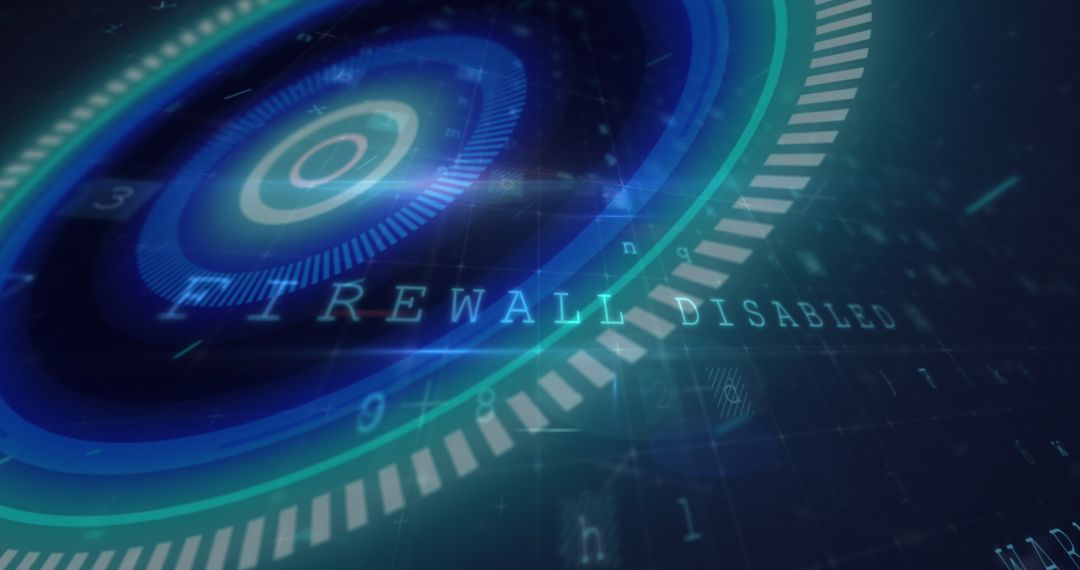 Digital Firewall Disabled Warning on Virtual Interface