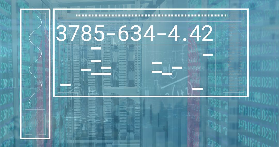 Digital finance data visualization in futuristic interface