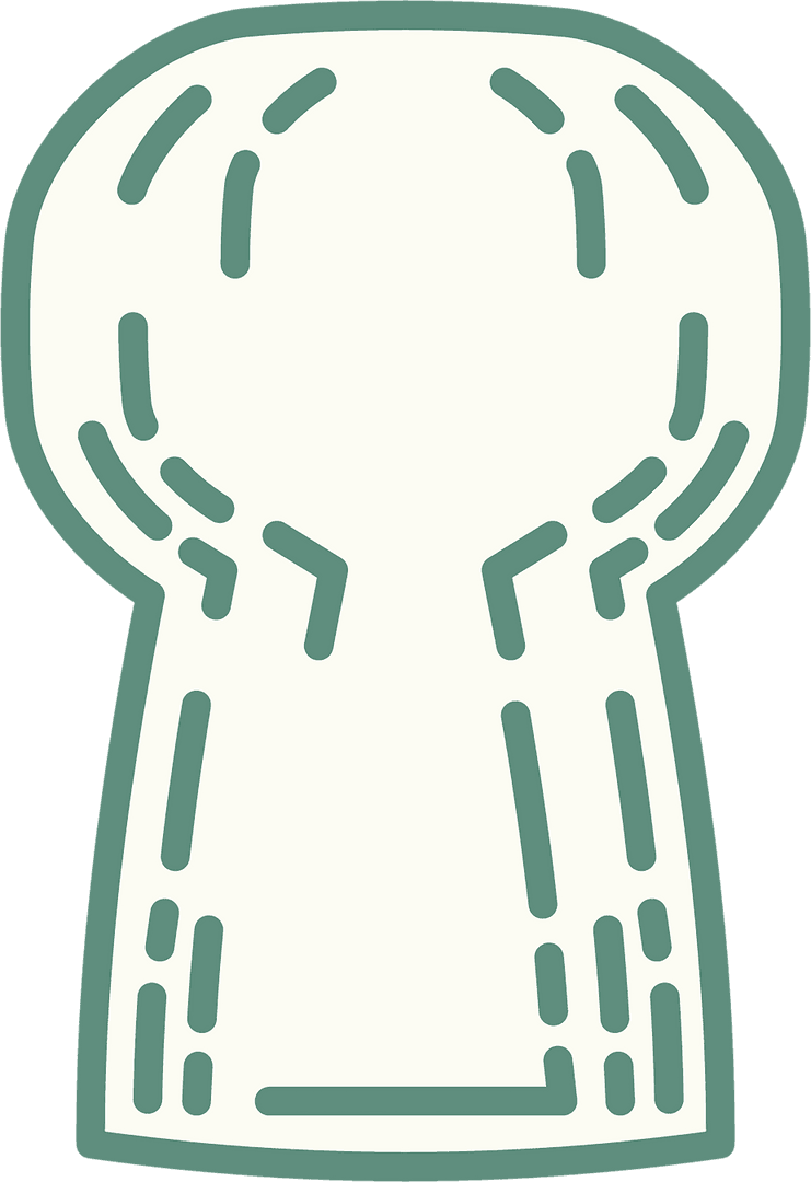 White Green Keyhole Vector on Transparent Background for Security Design - Download Free Stock Images Pikwizard.com