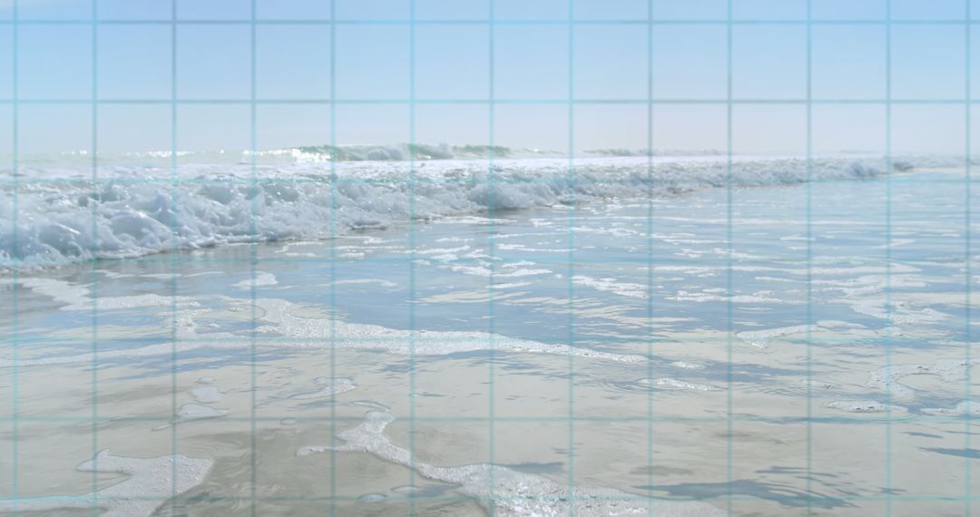 Digital Interface Scanning Sea with 6G and Stock Market Concepts