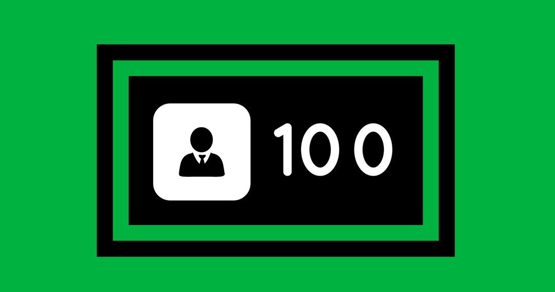 100 User Count on Social Media Platform
