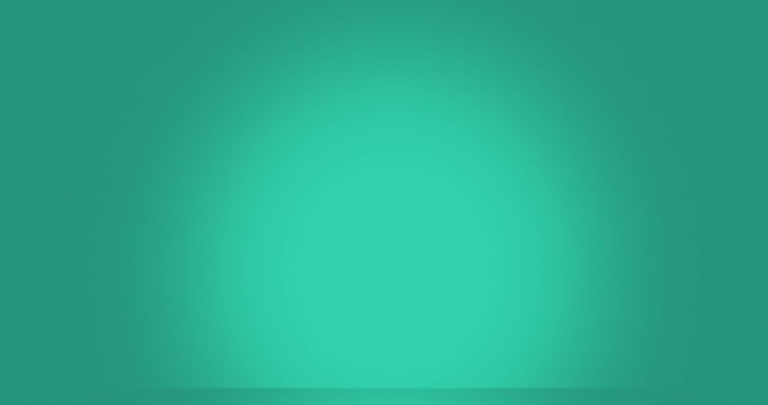 Empty Green Background with Subtle Gradient
